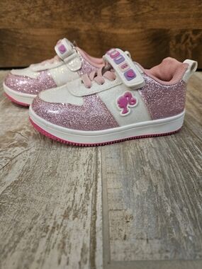 Toddler Girls' Pink Barbie Shoes
